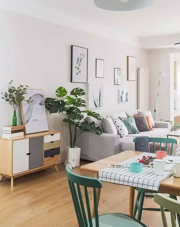 北欧风两房装修