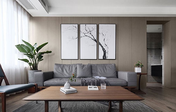 简约风格也能有中式韵味，这样装修，洋溢着深厚的新中式底蕴！
