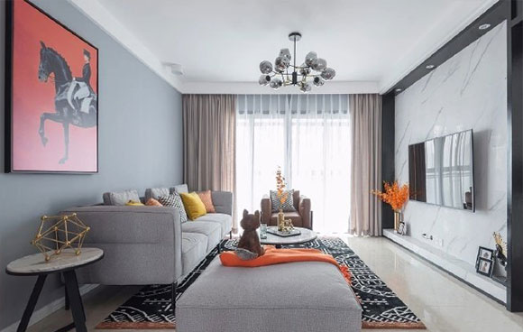 现代风格三房装修