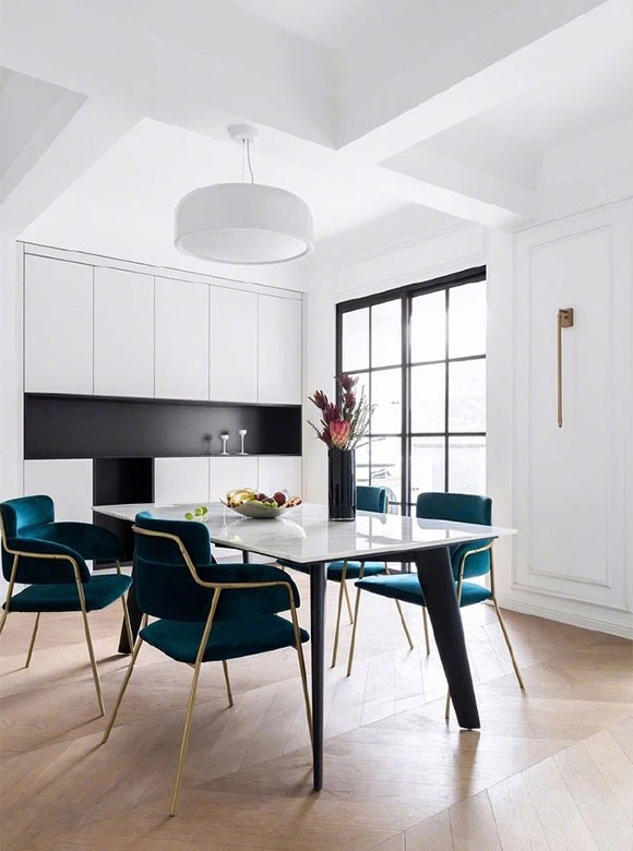 现代法式风格三房装修