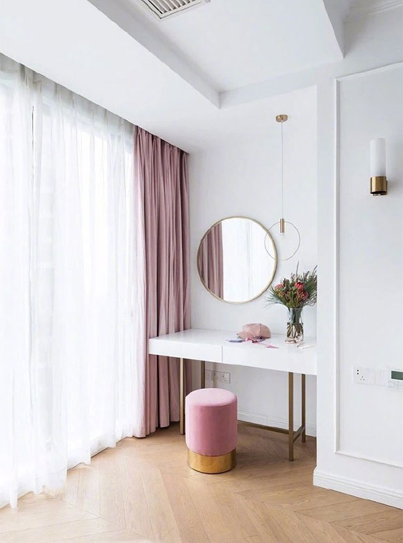 现代法式风格三房装修