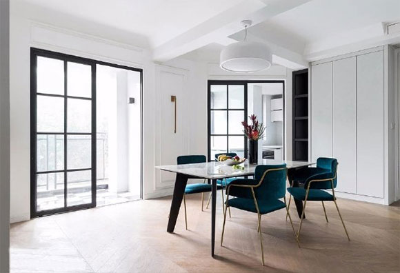 现代法式风格三房装修