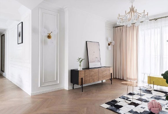 现代法式风格三房装修