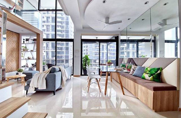 现代简约风LOFT装修