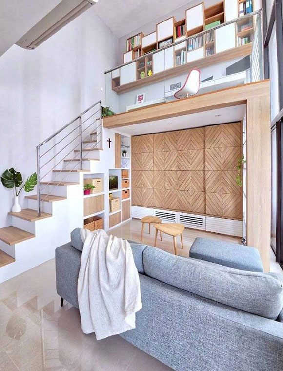 现代简约风LOFT装修