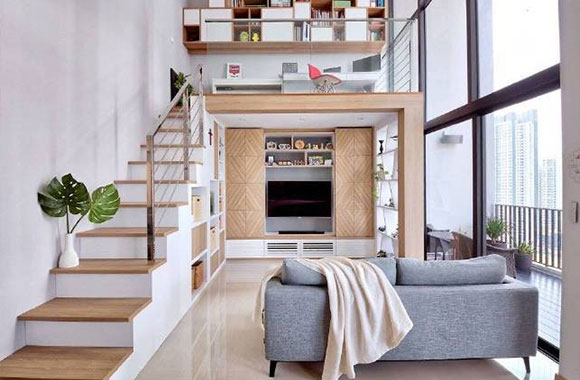 现代简约风LOFT装修