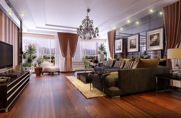 现代风格三房装修