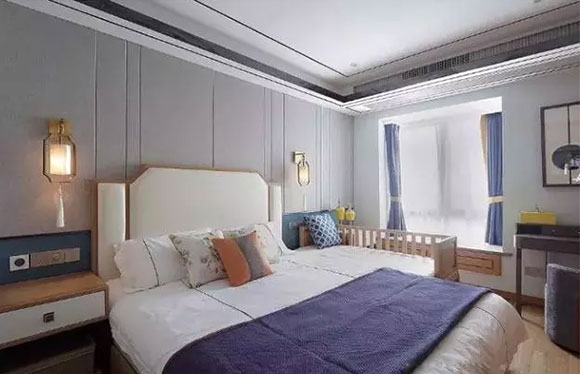 卧室床头背景墙装修