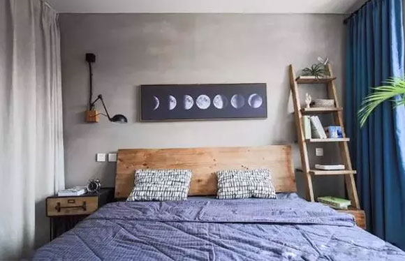 卧室床头背景墙装修