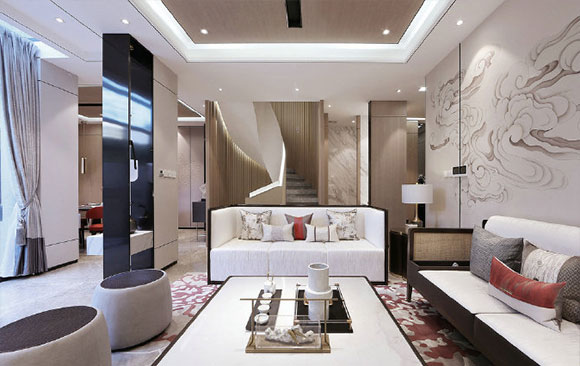 新中式风格别墅装修