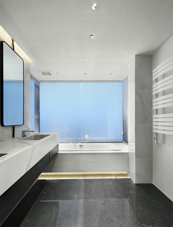 黑白色家居空间设计