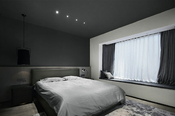 黑白色家居空间设计