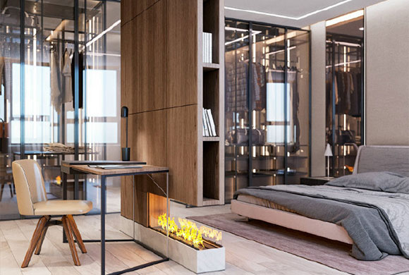 轻奢主义卧室设计