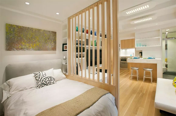 你家隔断装修满意吗？适当的空间隔断，增加层次感和私密性！