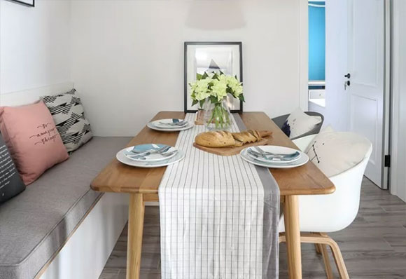 卡座式餐厅装修