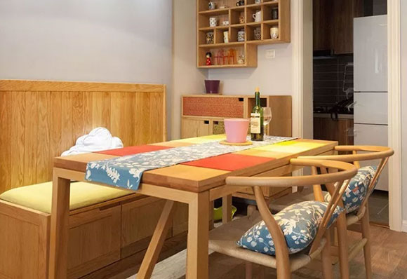 卡座式餐厅装修