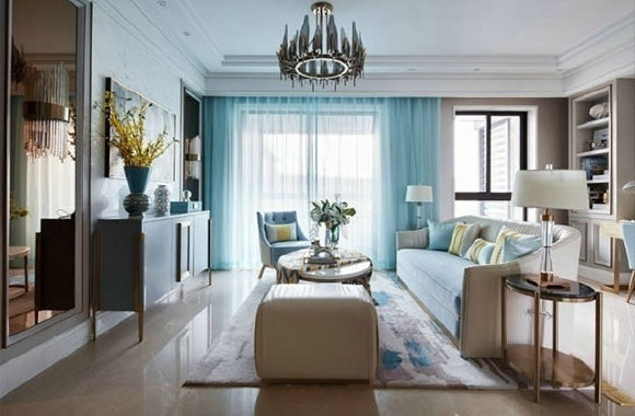 轻奢风两房装修