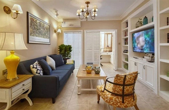 法式风格两房装修