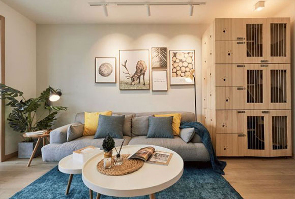 北欧风复式房装修