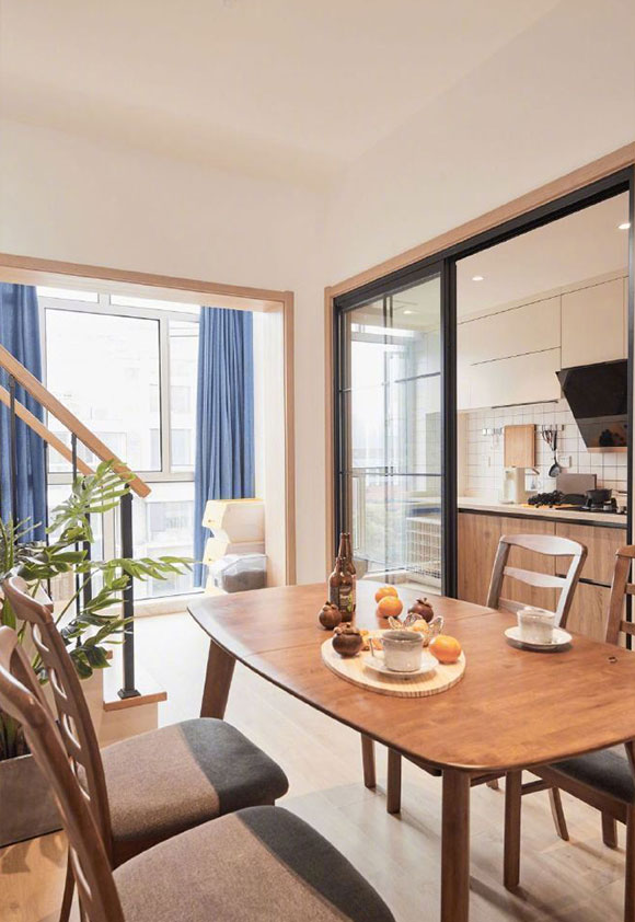 北欧风复式房装修