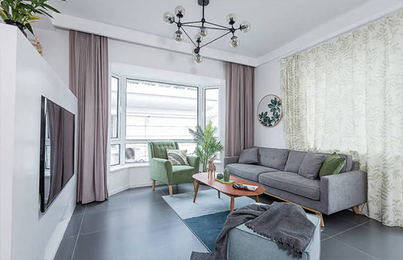 北欧风复式房装修