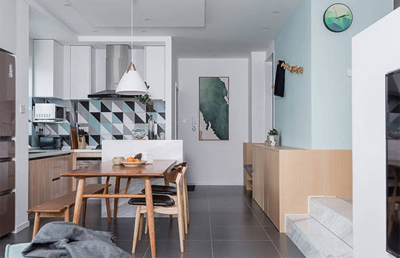 北欧风复式房装修