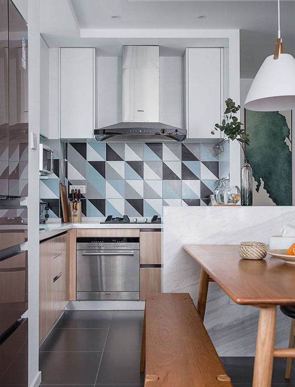 北欧风复式房装修