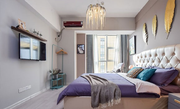 轻奢风单身公寓装修