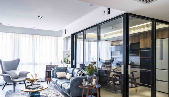 现代风格三房装修