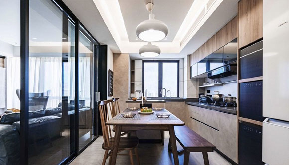 现代风格三房装修