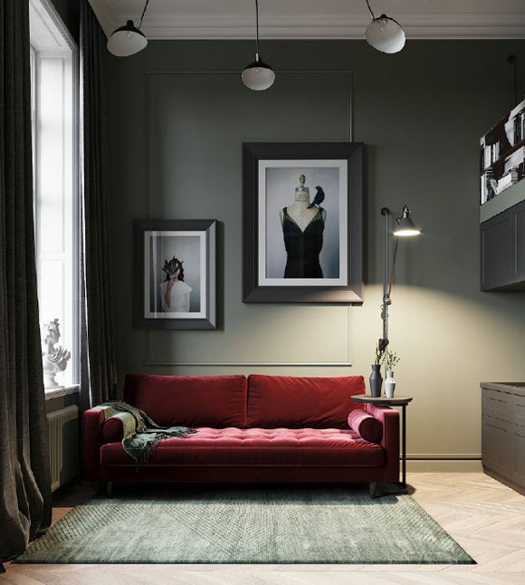 北欧风loft公寓装修