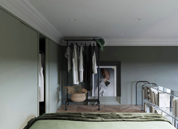 北欧风loft公寓装修