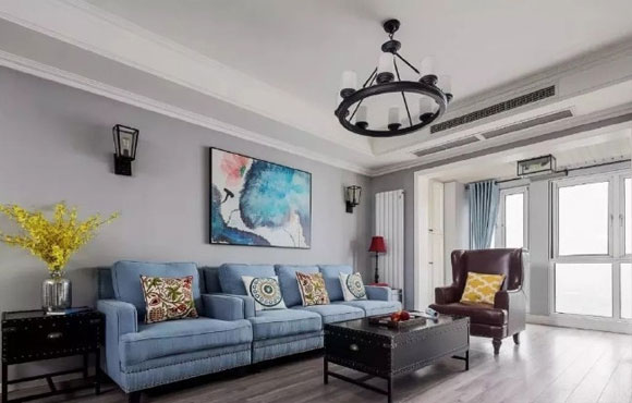 美式风格三房装修