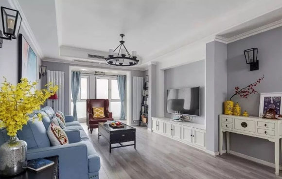 美式风格三房装修