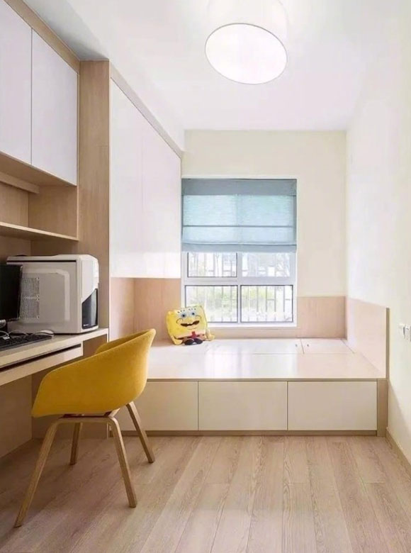 榻榻米书房装修