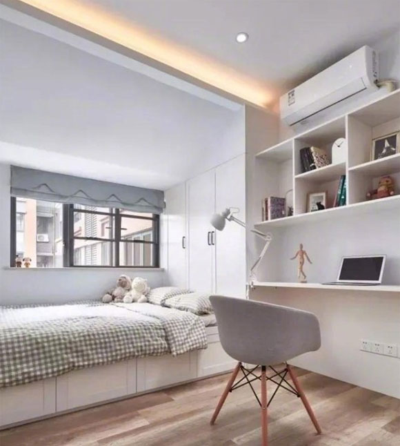 榻榻米书房装修