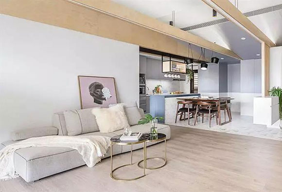 北欧风三房装修