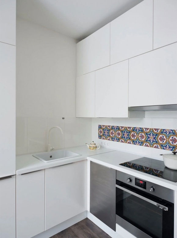 北欧简约风单身公寓装修