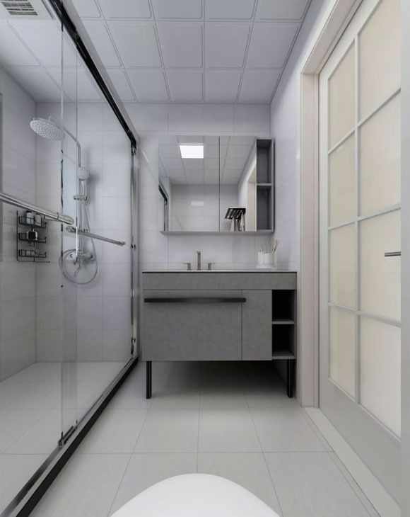 现代风格两房装修