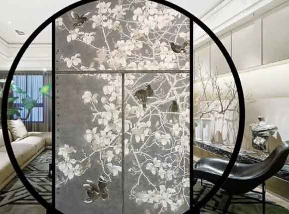 中式风格屏风装修设计