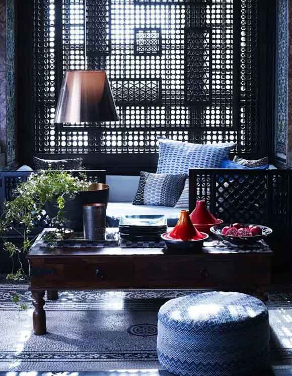 中式风格屏风装修设计