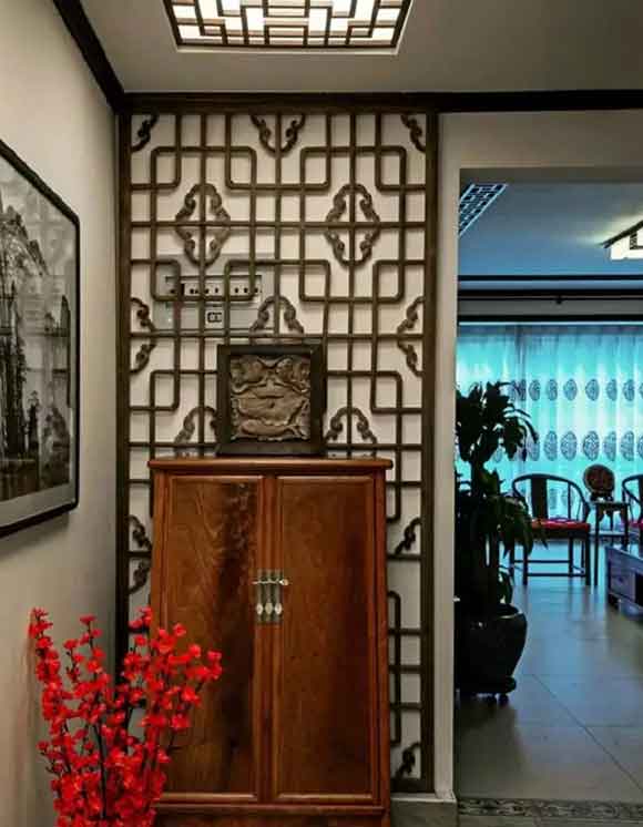 中式风格屏风装修设计