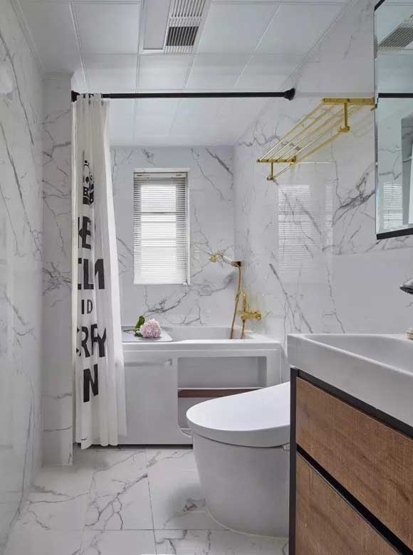 卫生间挂浴帘,卫生间干湿分离