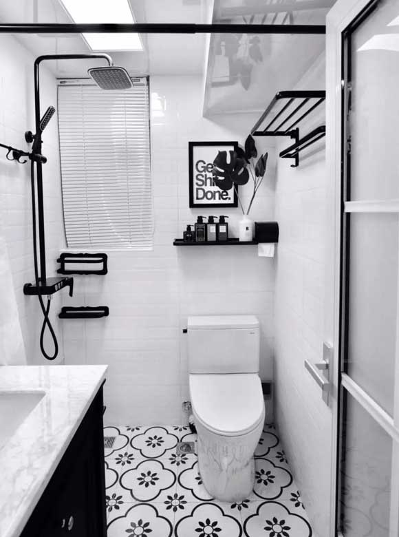 卫生间挂浴帘,卫生间干湿分离