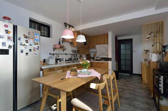 厨房餐厅一体装修