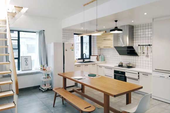 厨房餐厅一体装修