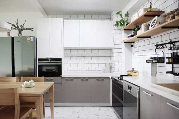 厨房餐厅一体装修