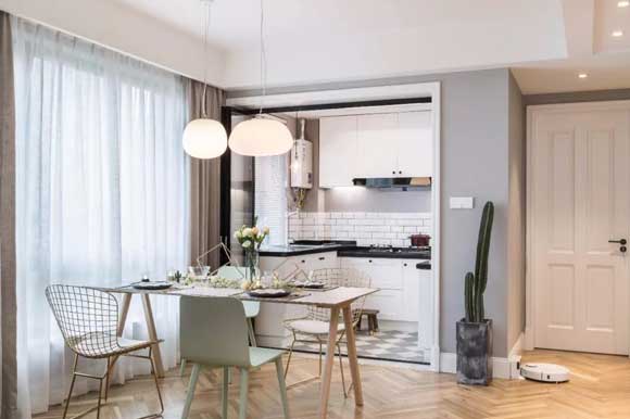 厨房餐厅一体装修