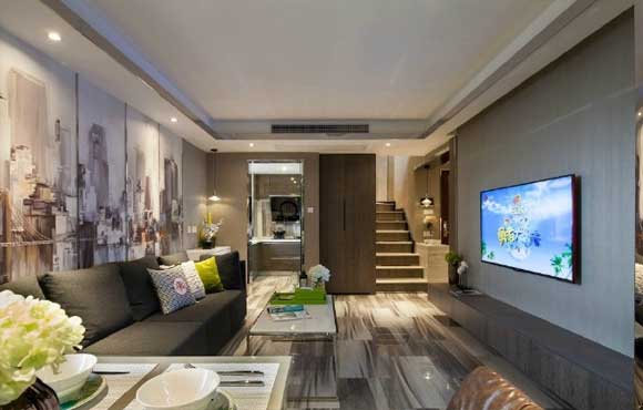 现代风格复式公寓装修