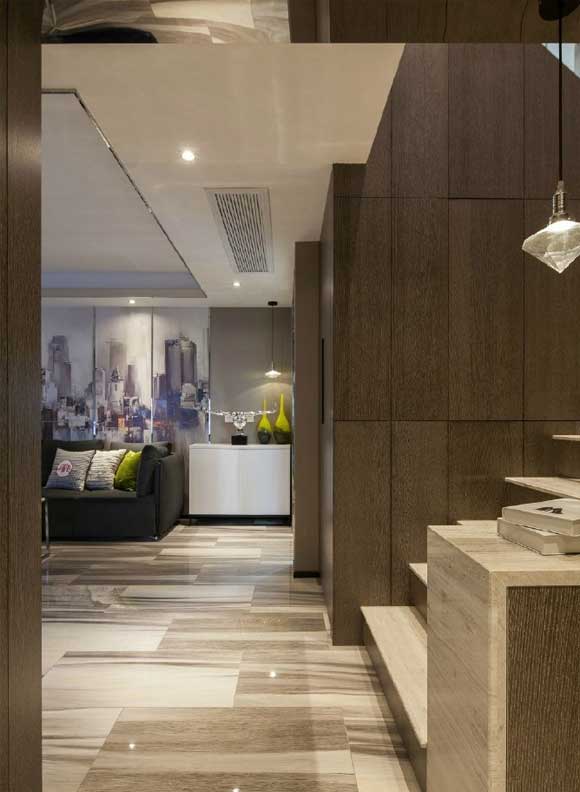 现代风格复式公寓装修